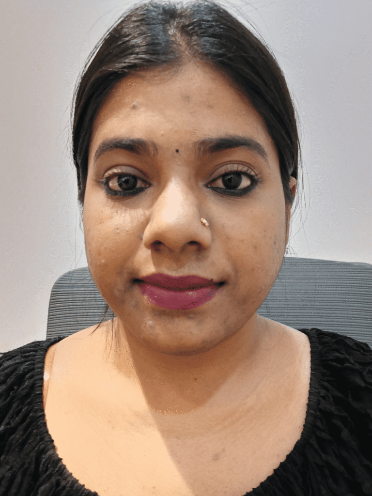 Acne breakout before care